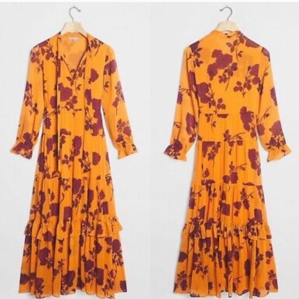 Anthropology Rosalita Maxi Dress.NWOT
